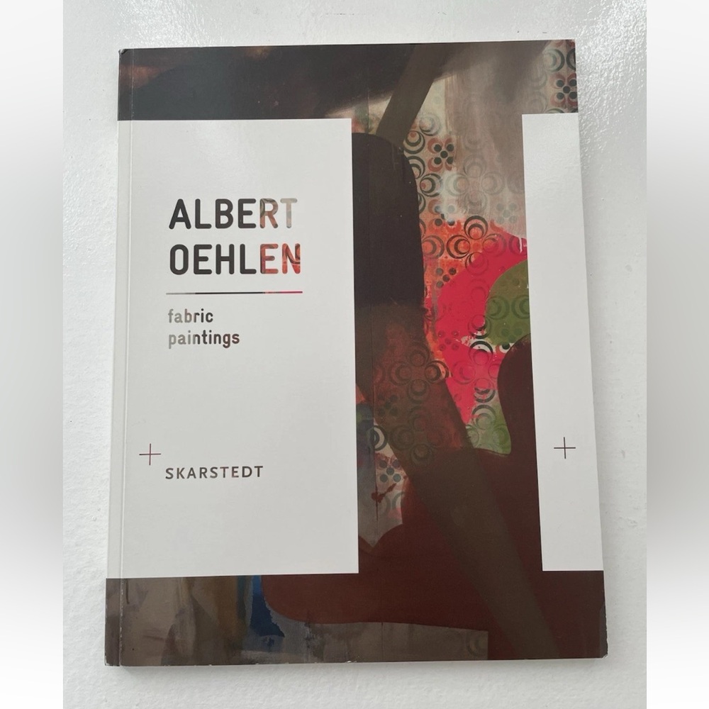 Albert oehlen fabric paintings book